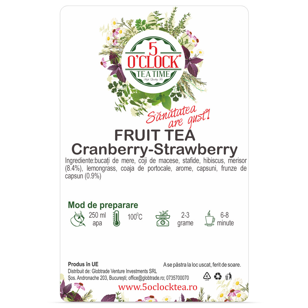 Cranberry-Strawberry (Gramaj: 200g) - 1 | YEO