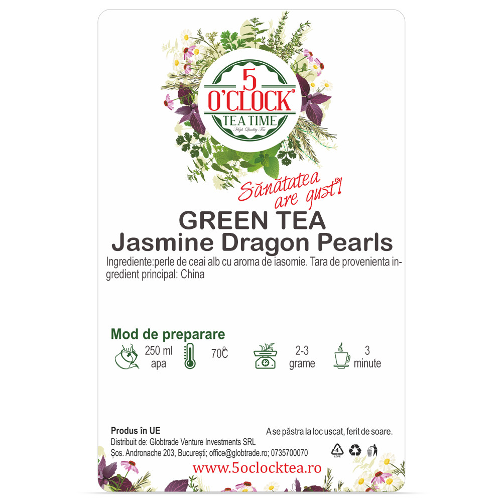 Jasmine Dragon Pearls (Gramaj: 200g) - 1 | YEO