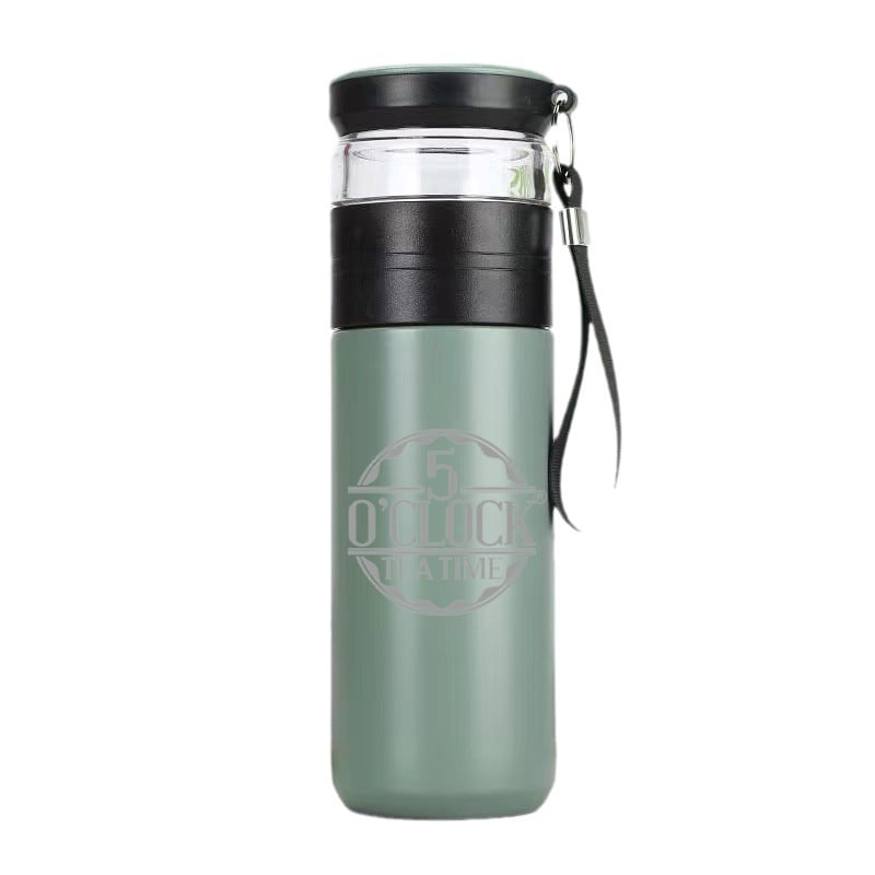 Brew2Go Thermos cu infuzor 5 O\'Clock Tea (420ml) - VERDE