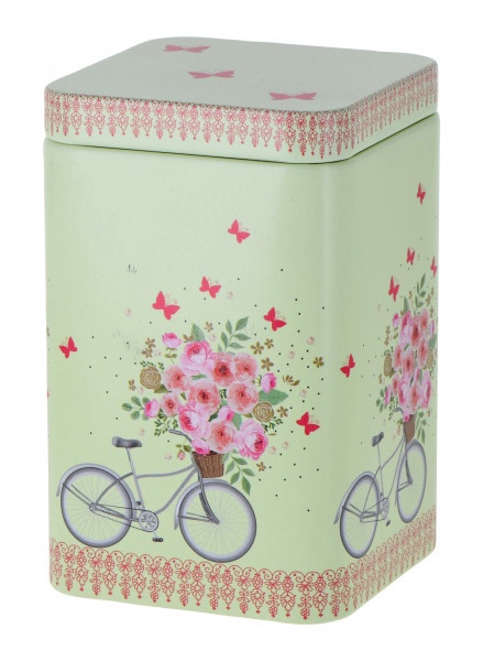 Recipient Pastrare Ceai Bicycle&Flowers 100g SIN