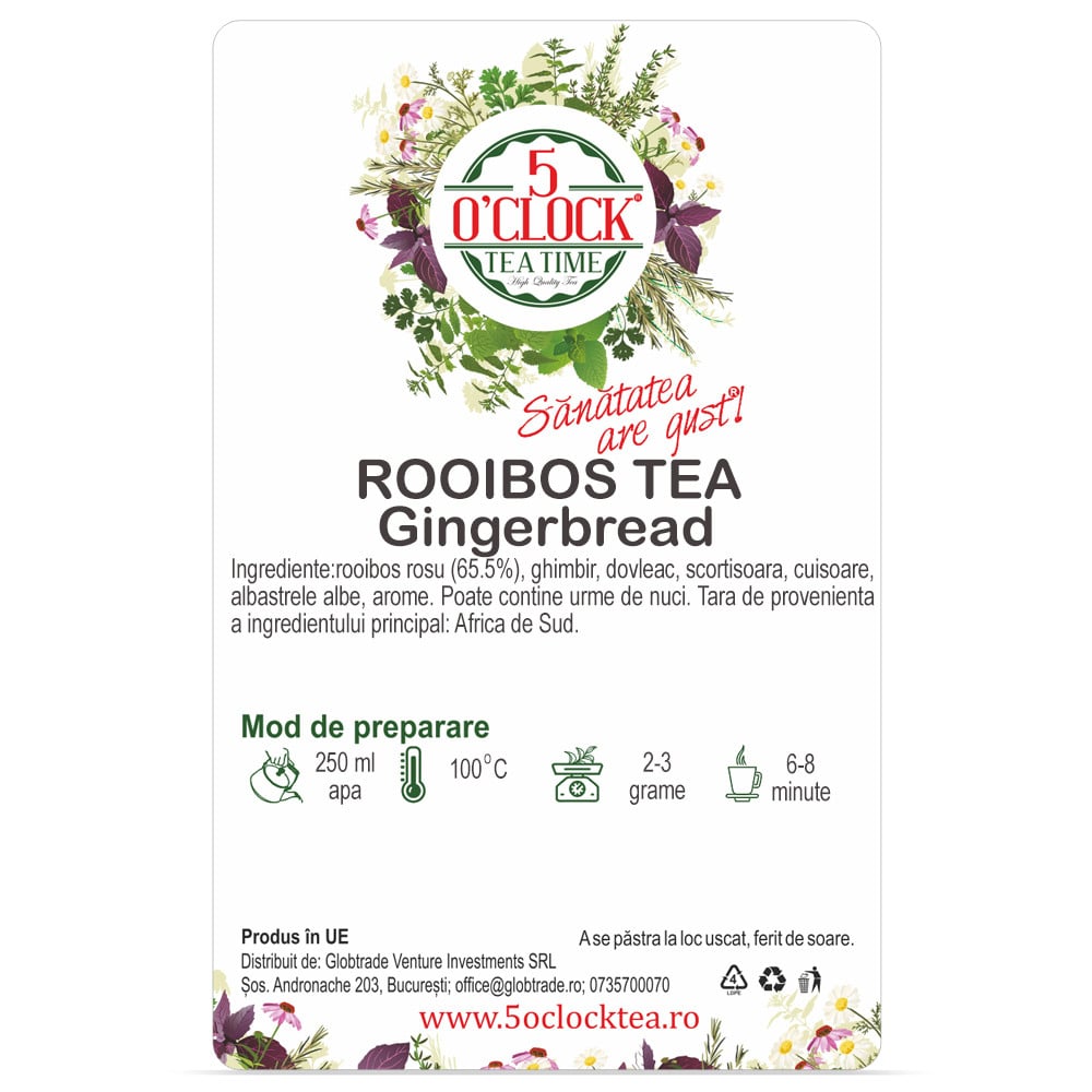 Rooibos Gingerbread (Gramaj: 100g) - 1 | YEO