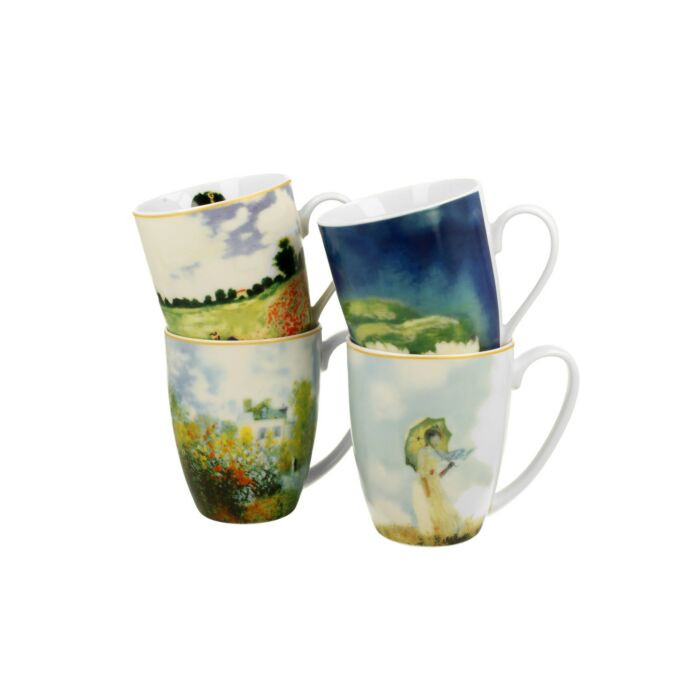 Set 4 Cani 360ml inspired by Monet - 1 | YEO