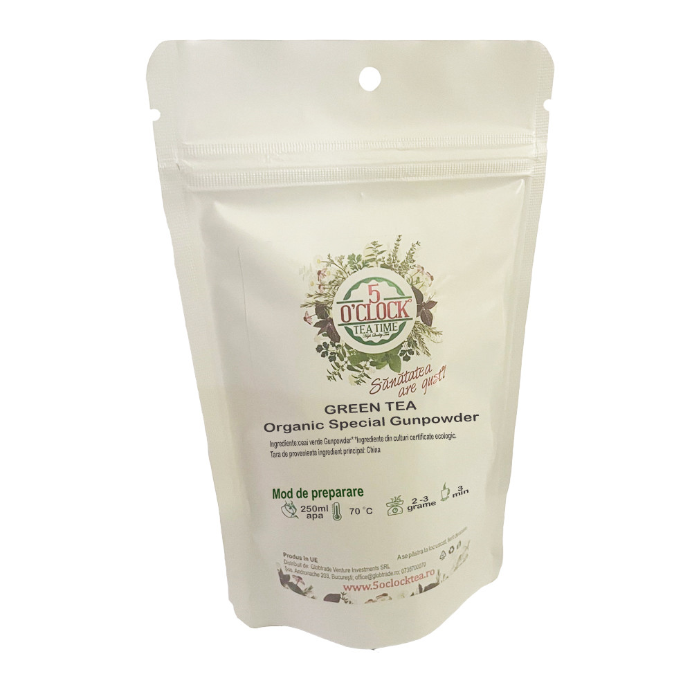 Ceai Verde Special Gunpowder Ecologic (Gramaj: 50g) - 2 | YEO