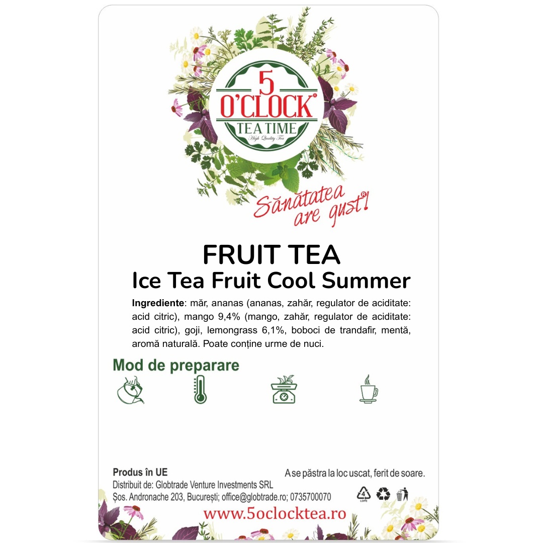 Ice Tea Fruit Cool Summer (Gramaj: 50g) - 1 | YEO