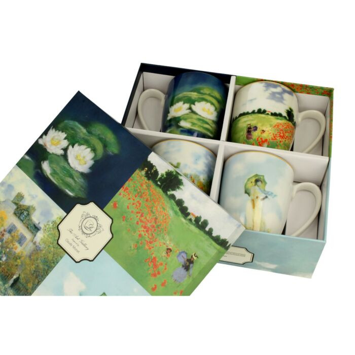 Set 4 Cani 360ml inspired by Monet - 2 | YEO