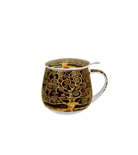 Cana 430ml cu infuzor si capac -TREE OF LIFE