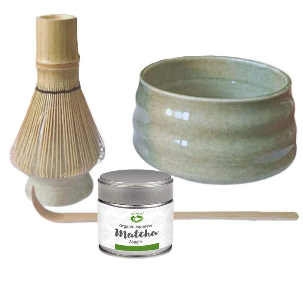 Matcha Ceremony Set – Set tradițional japonez cu Matcha Asagiri 30g - imagine 2