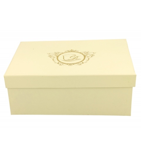 Set 2 cesti cu farfurii, 150ml, Ecru Herbal Roses - 3 | YEO