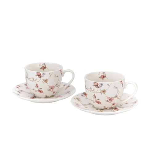 Set 2 cesti cu farfurii, 270 ml, Safa - 1 | YEO