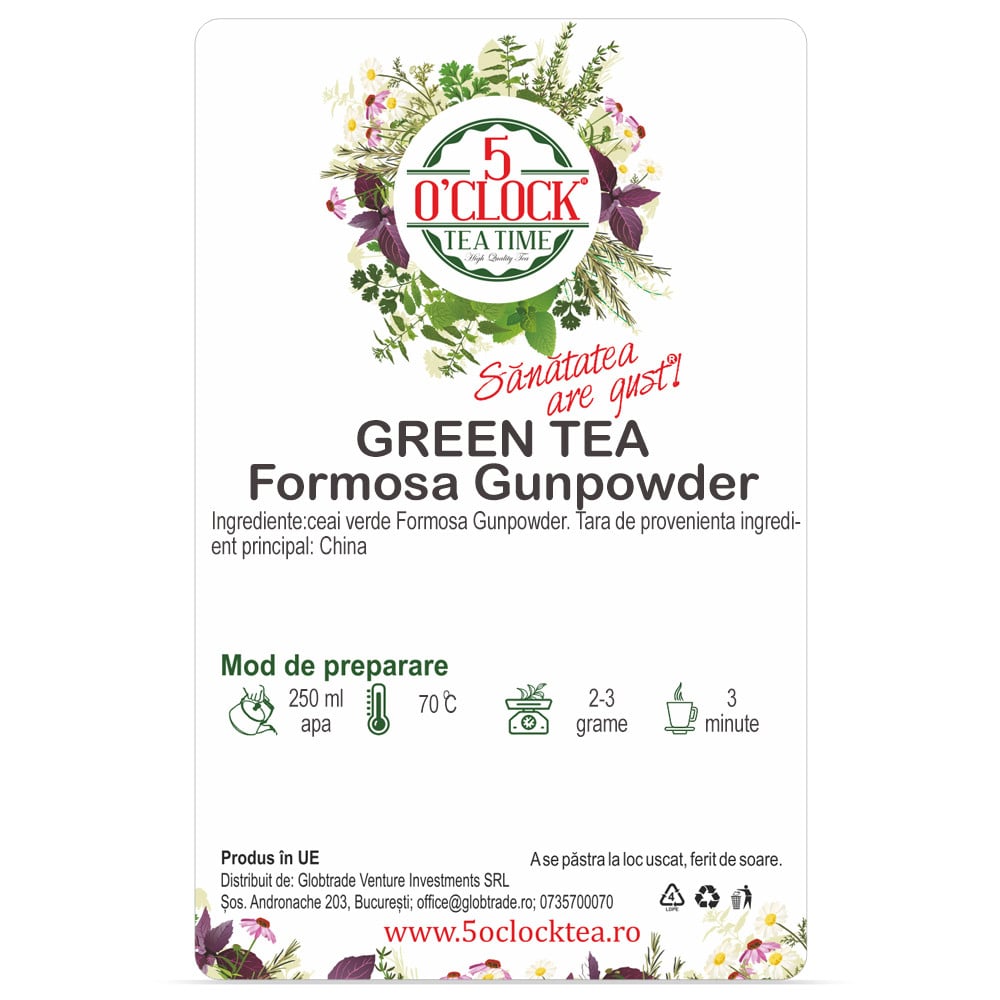 Formosa Gunpowder (Gramaj: 200g) - 1 | YEO