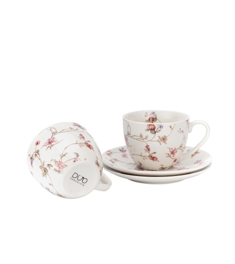 Set 2 cesti cu farfurii, 270 ml, Safa - 2 | YEO