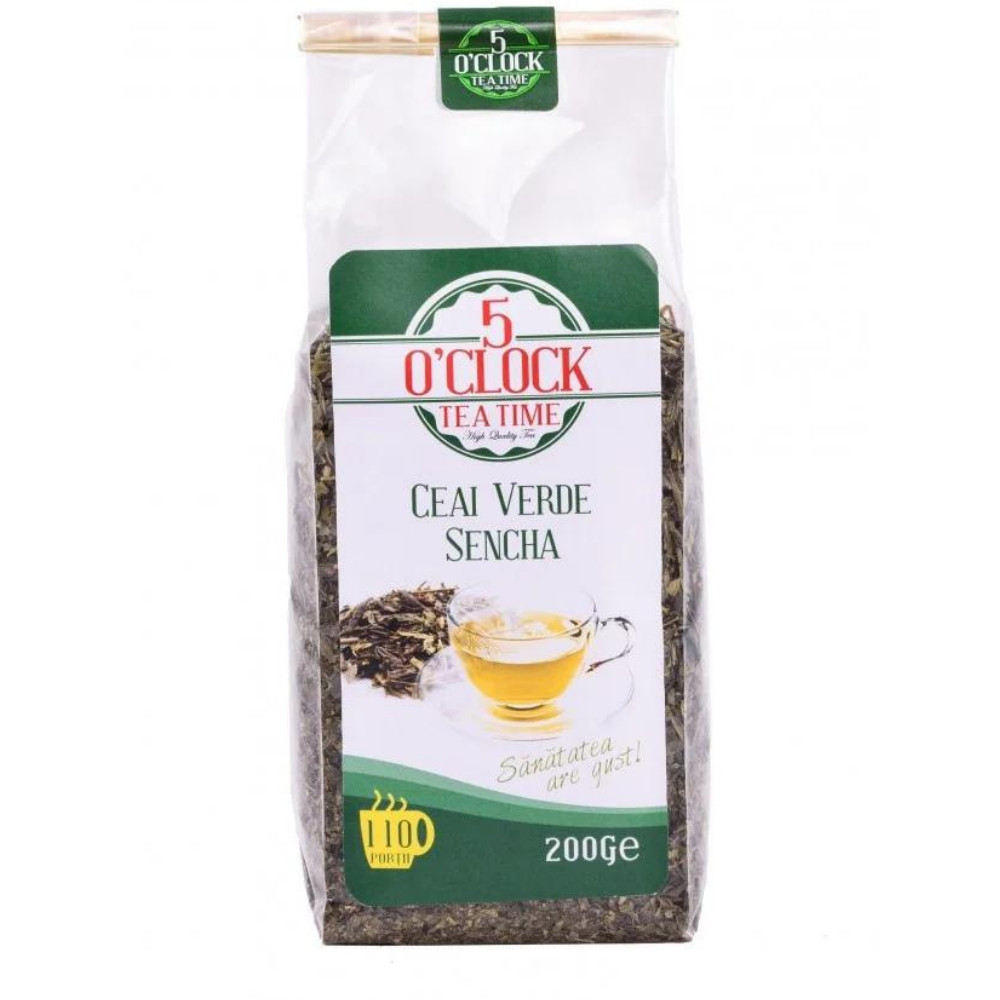 5 O\' Clock Tea Ceai Verde Sencha 200g