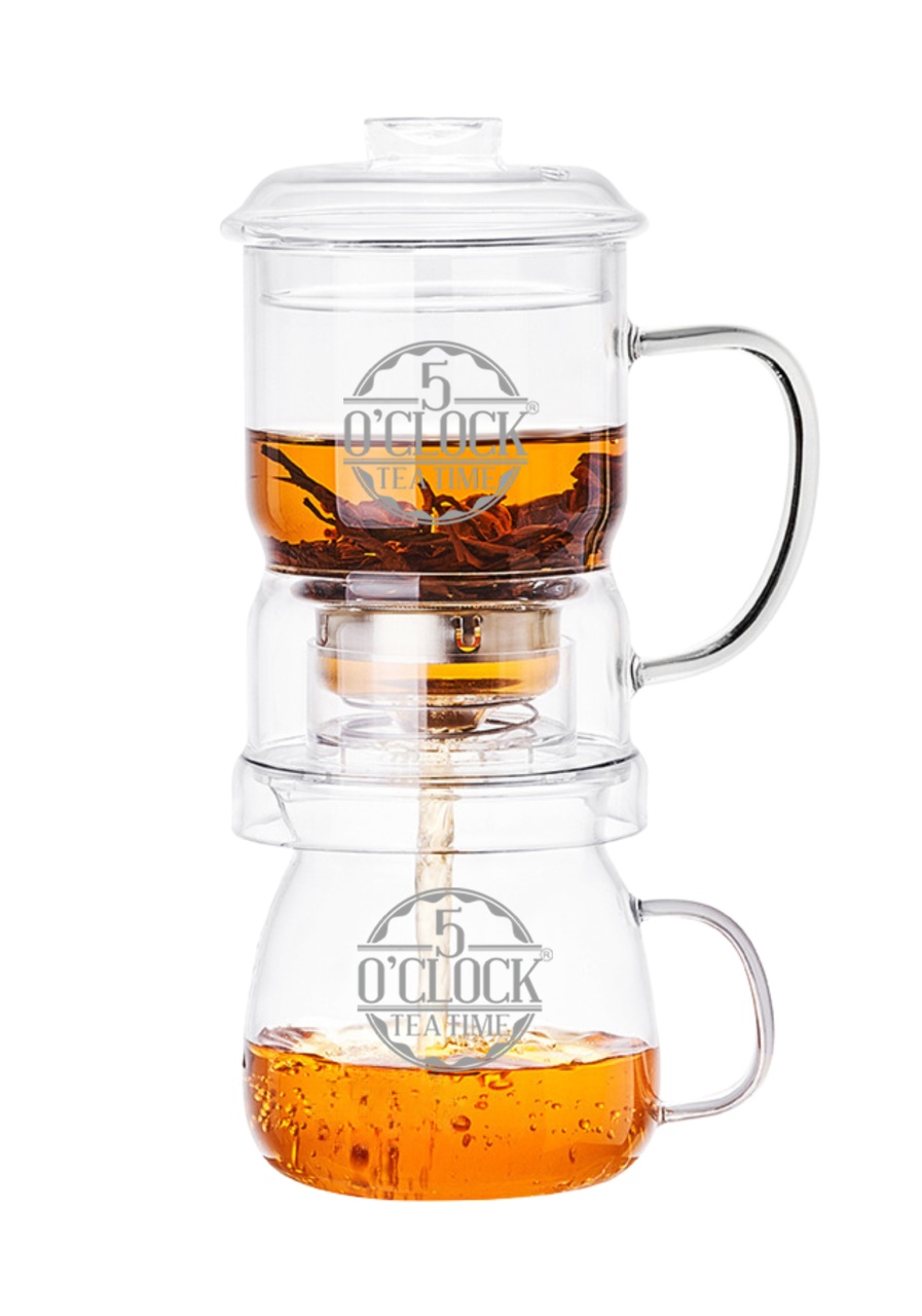 MagicBrewer - Set Infuzor 400ml si Cana 450ml 5 O\'Clock Tea