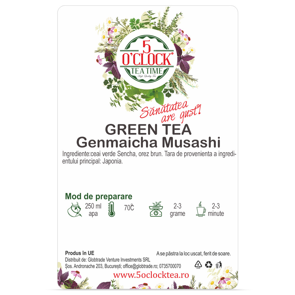 Genmaicha Musashi (Gramaj: 100g) - 2 | YEO