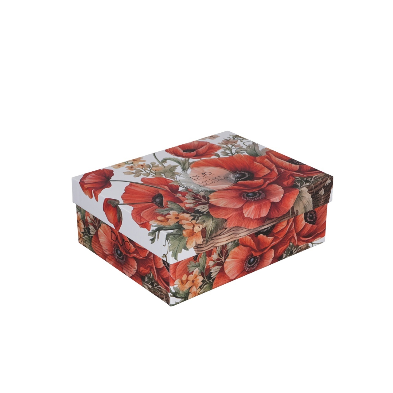 Set 2 cesti portelan pentru espresso, Poppies - 2 | YEO