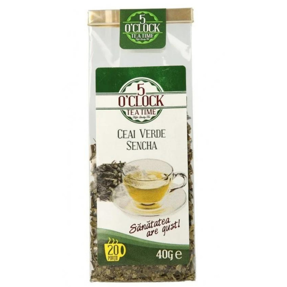 5 O\' Clock Tea Ceai verde Sencha 40g