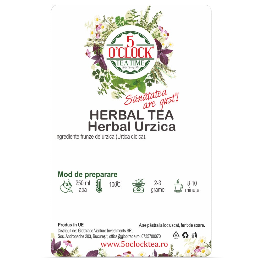 Ceai de urzica (Gramaj: 50g) - 1 | YEO