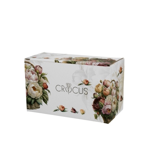 Set 2 cani portelan, 350ml, Peonies - 3 | YEO