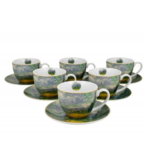Set 6 Cesti 250ml Lan de grau -V.van Gogh
