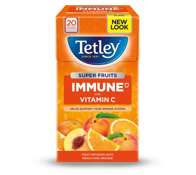 Tetley SuperFruits Peach&Orange 20*2g