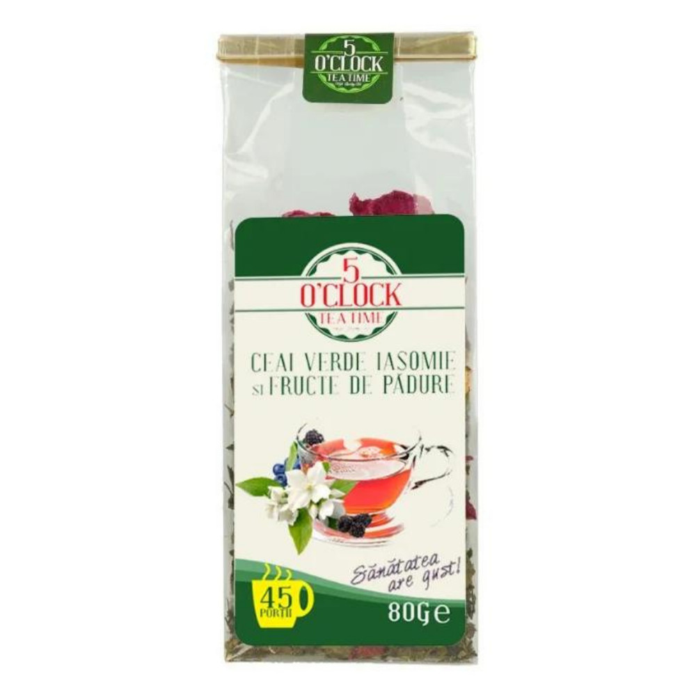 5 O\' Clock Verde Iasomie si Fructe Padure 80g