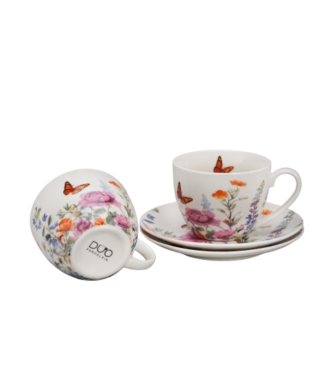 Set 2 cesti cu farfurii, 270 ml, Summer - 2 | YEO