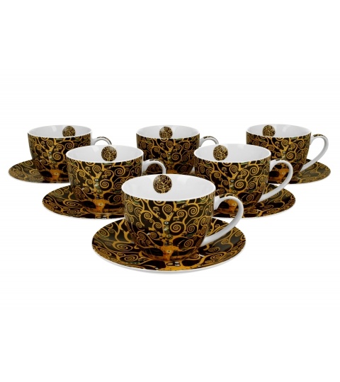 Set 6 Cesti 250ml TREE OFLIFE G. Klimt