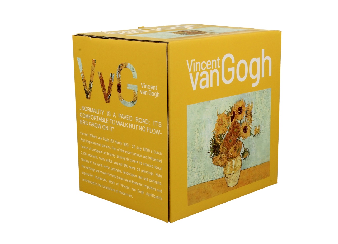 Set Tea for One Sunflowers - V. van Gogh - 3 | YEO