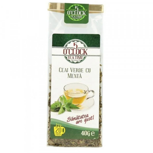 Ceai verde cu menta (40 g)