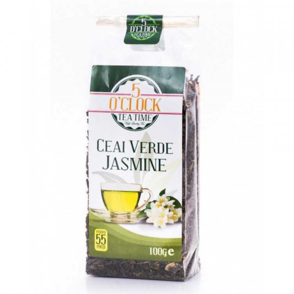 5 O' Clock Tea Ceai Verde cu Iasomie 100g