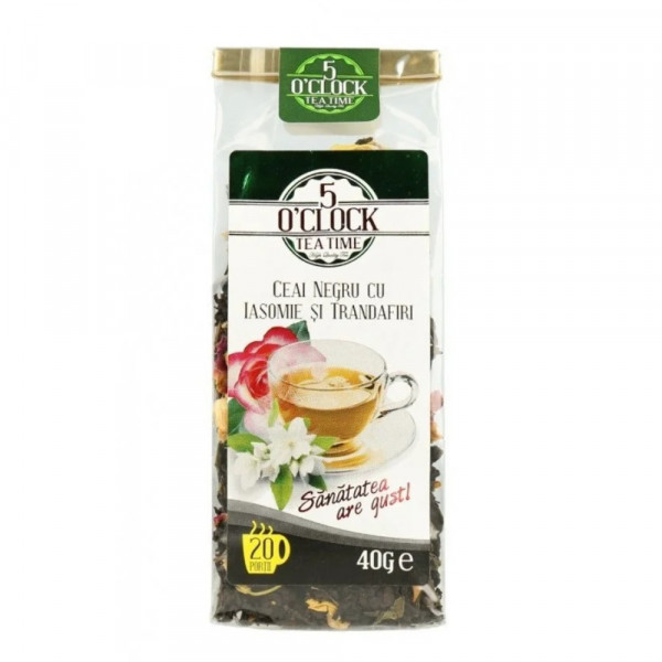 5 O' Clock Tea Iasomie si trandafiri 40g