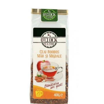 5 O'Clock Tea Rooibos cu Mar si Migdale 40g