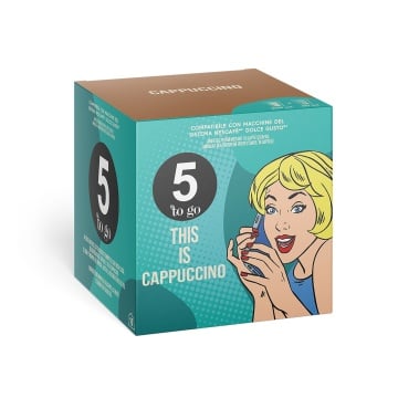 5 to go Capsule IRISH CAPPUCCINO_Compatibile DolceGusto