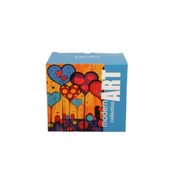 Cana portelan, 450 ml, Modern Hearts - Img 3