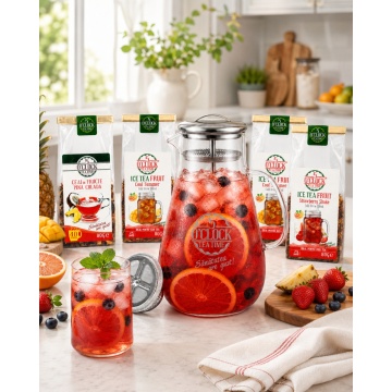 Famiy Kit Ice Tea – Carafa pentru IceTea + 4 ceaiuri pentru infuzare la rece - Img 2