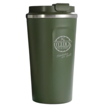 Termo2GO - Cana termos 5 O'Clock Tea (500ml) - VERDE