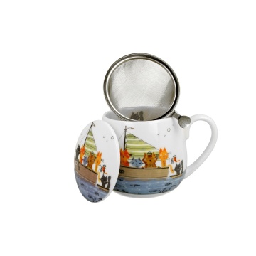 Cana cu infuzor 430ml Cat's World - MARYNARZE - Img 2