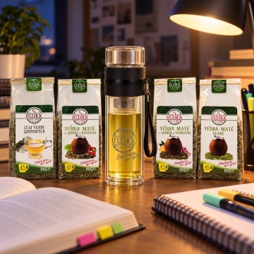 Mate Focus – BrewTraveler 280 ml și 4 ceaiuri pentru sesiune - Img 2