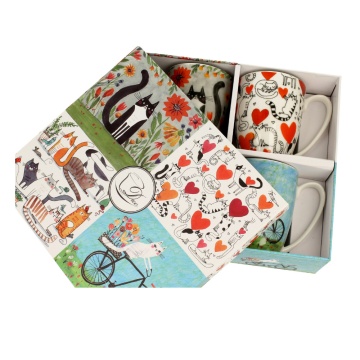 Set 4 Cani 360ml Cat's World - Img 4