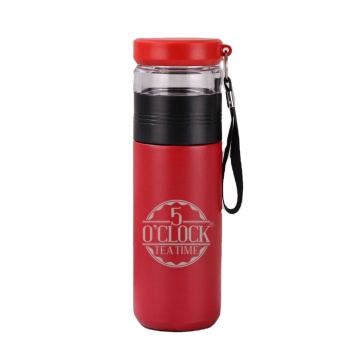 Brew2Go Thermos cu infuzor 5 O'Clock Tea (420ml) - ROSU