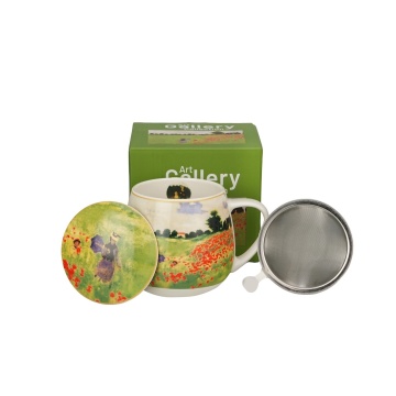 Cana cu infuzor si capac, 430 ml, Poppy Field - Img 2