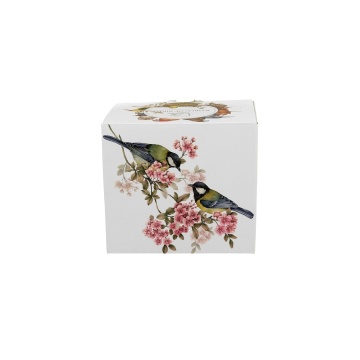 Cana din portelan 400 ml, model pitigoi mare, Great Tit - Img 3