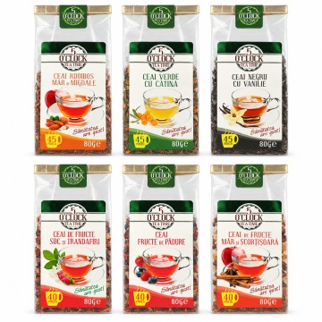 Colecția de Toamnă – 6 ceaiuri 5 O'Clock Tea