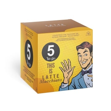 5 to go Capsule Latte MACCHIATO_Compatibile DolceGusto