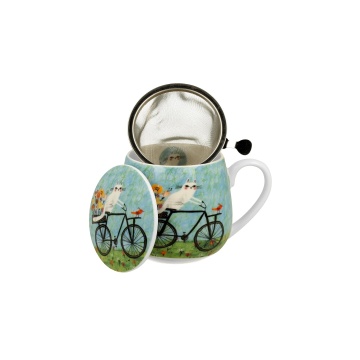 Cana cu infuzor 430ml Cat's World - BICYCLE - Img 2