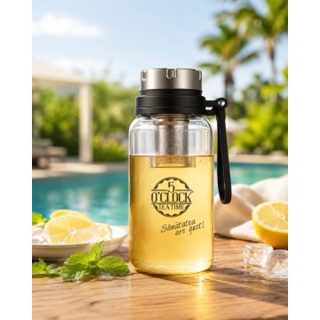 SportFusion - Sticla cu Infuzor 5 O'Clock Tea (650 ml)