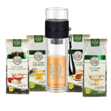 Spring Vitality Kit (BrewTrevel + 4 Ceaiuri 5 O'ClockTea)