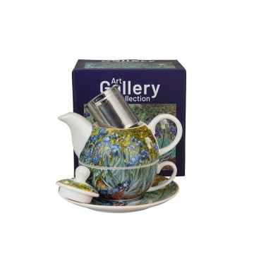Tea for One Portelan Irises - V.Gogh - Img 3