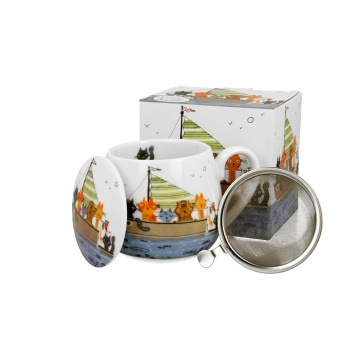 Cana cu infuzor 430ml Cat's World - MARYNARZE - Img 3