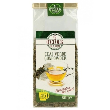 Ceai Verde Gunpowder 80g 5 O'Clock Tea